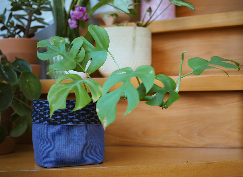 DIY Fabric Plant Bucket