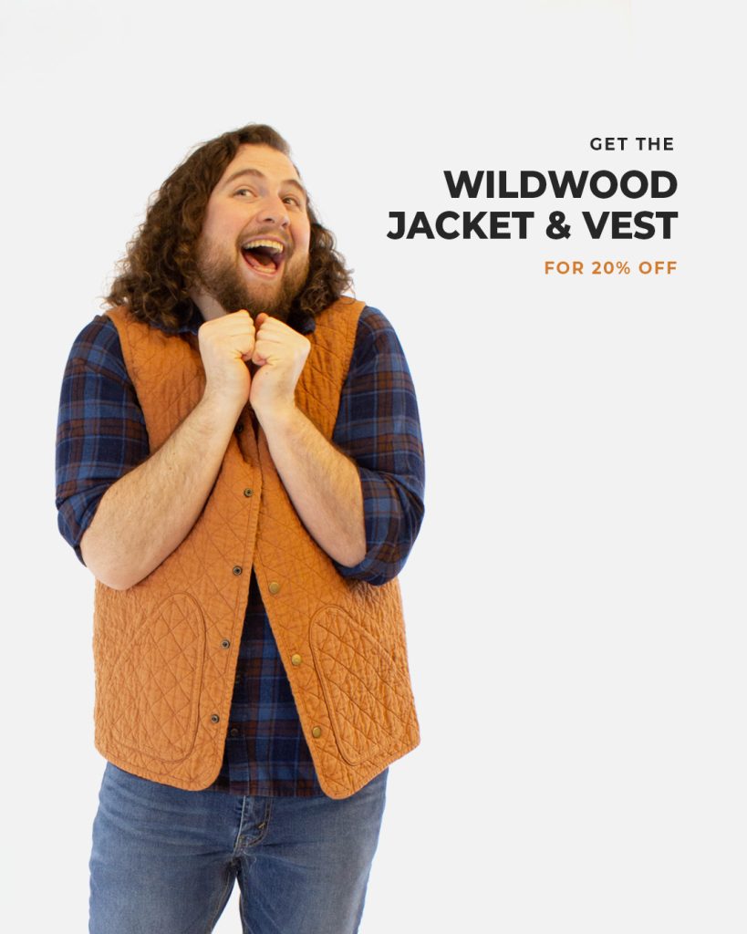 Wildwood Fleece Vest » Helen's Closet Patterns