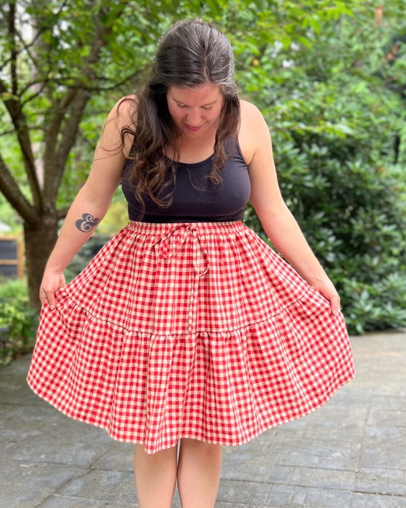 Gathered Skirt Tutorial - Helen's Closet Patterns Blog